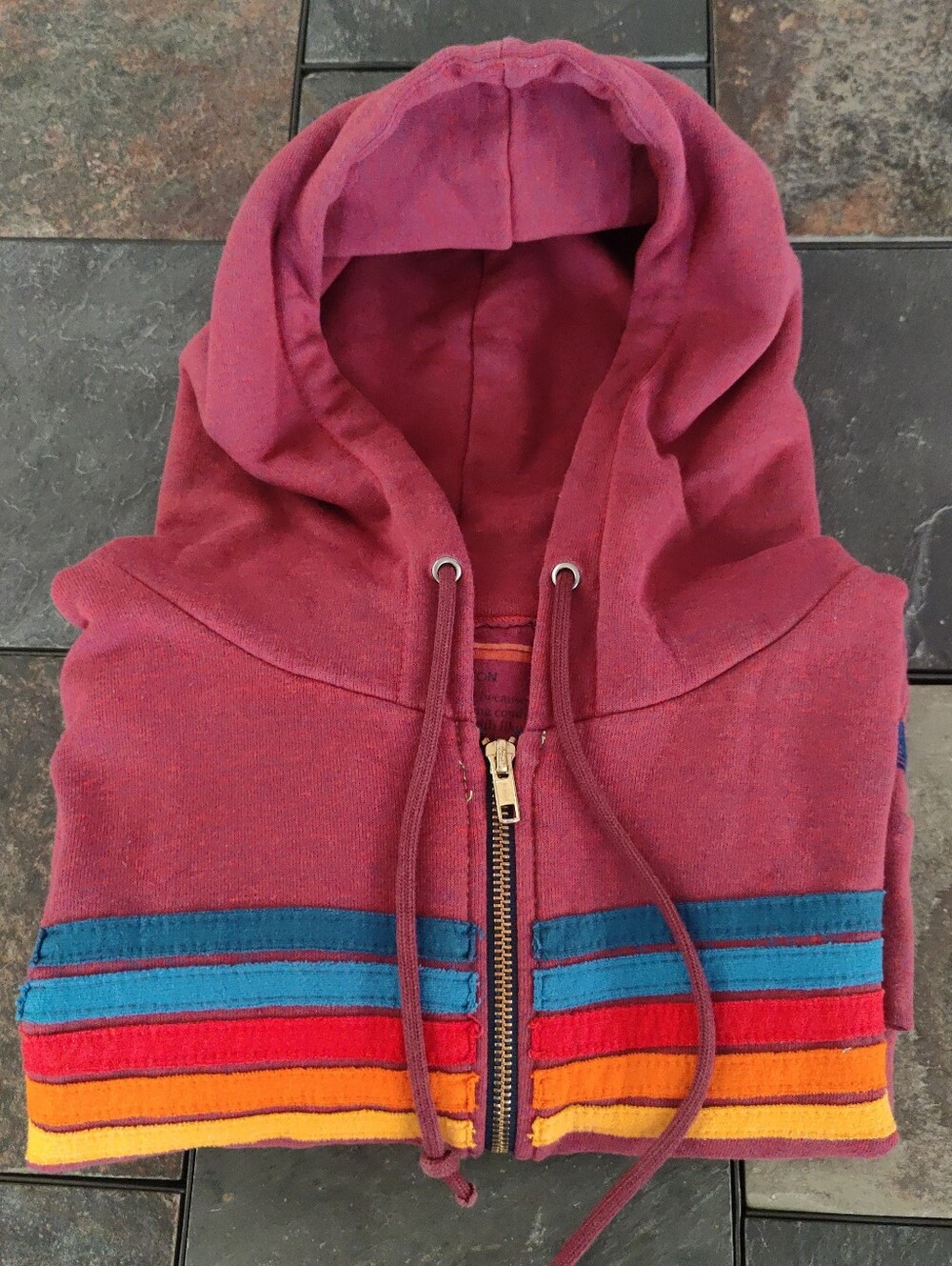 Aviator Nation 5 stripe hoodie Size small - Picture 7 of 14